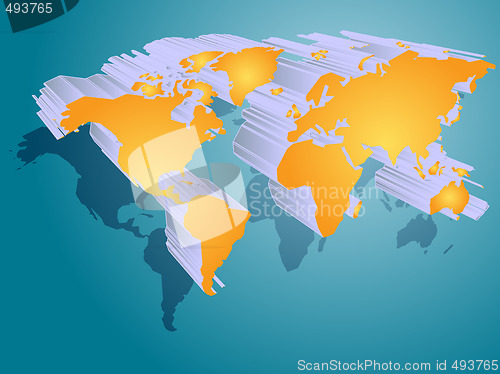 Image of World map