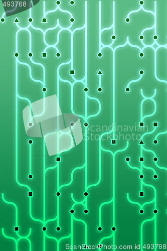 Image of Abstract circuitry