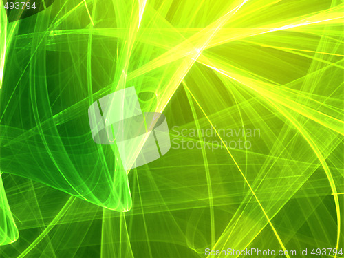Image of Wavy glowing colors