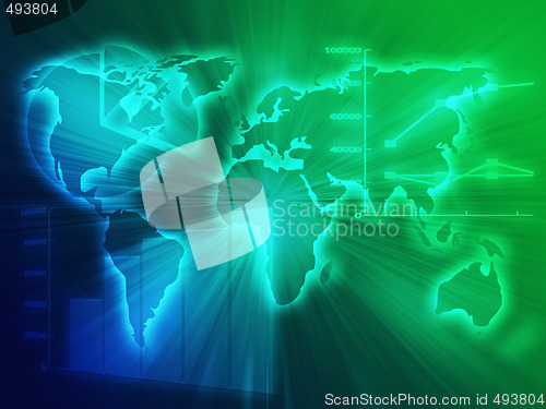 Image of Spreadsheet business charts