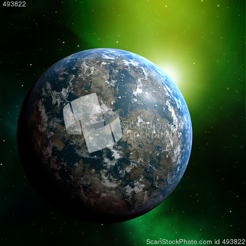 Image of Planet earth illustration