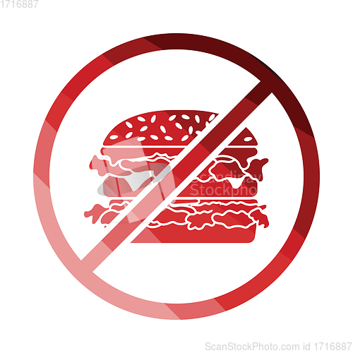 Image of  Prohibited hamburger icon