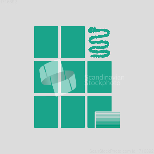 Image of Wall tiles icon