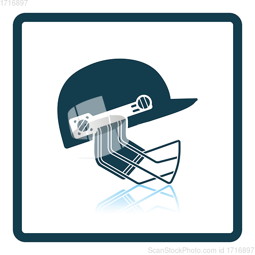 Image of Cricket helmet icon