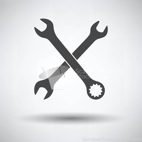 Image of Crossed wrench  icon