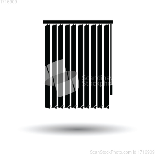 Image of Office vertical blinds icon