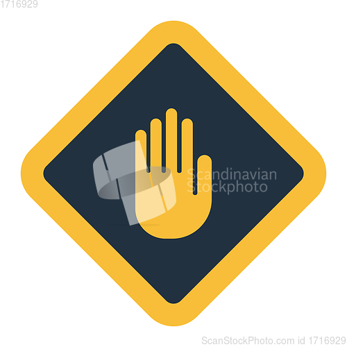 Image of Icon of Warning hand