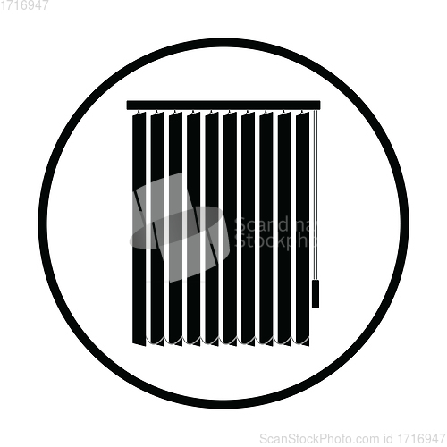 Image of Office vertical blinds icon