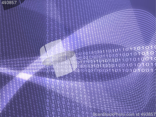 Image of Digits data abstract illustration