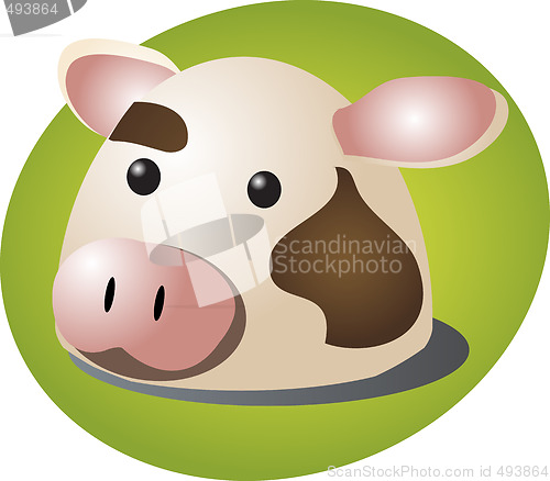 Image of Cow cartoon