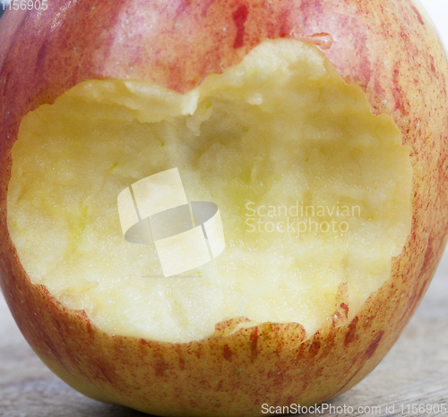 Image of bitten apple