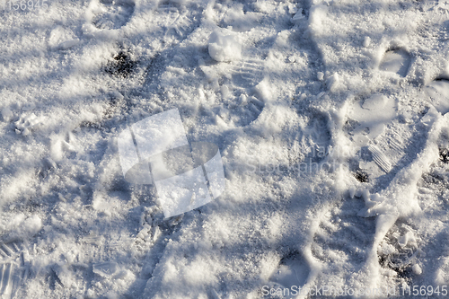 Image of white snow