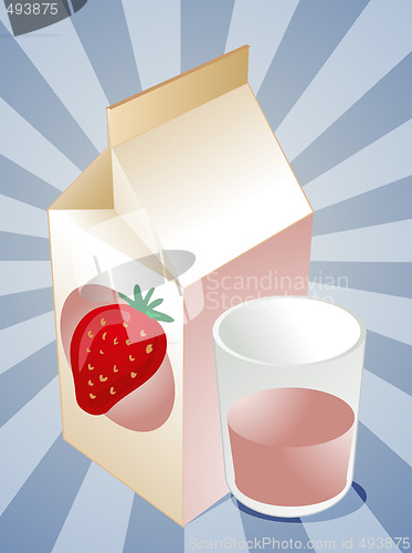 Image of Strawberry milk