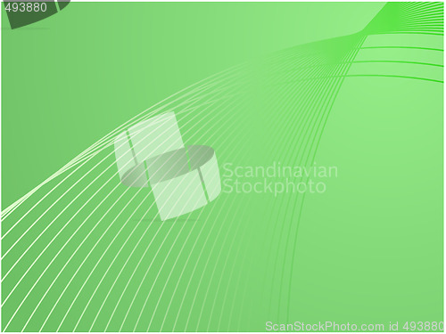 Image of Wavy glowing colors