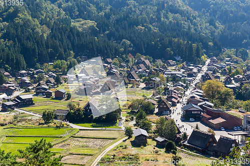 Image of Shirakawago village in Japan