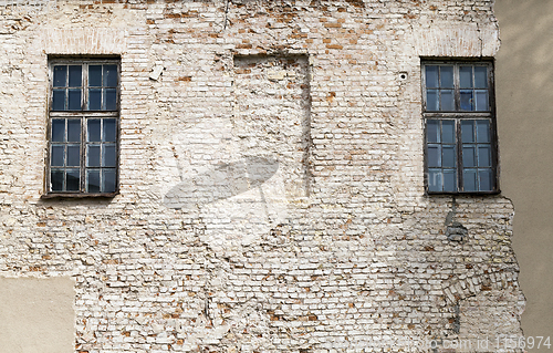 Image of old brick wall,