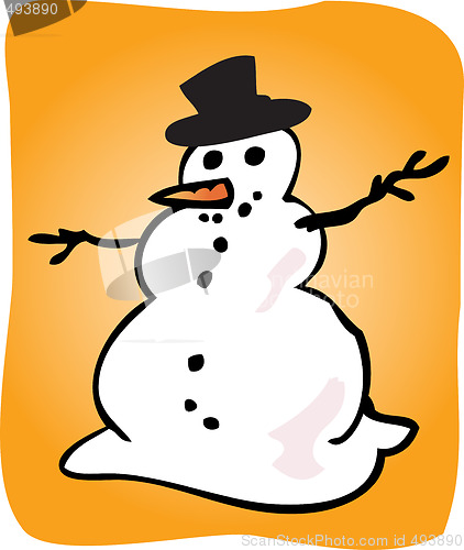 Image of Snowman illustration