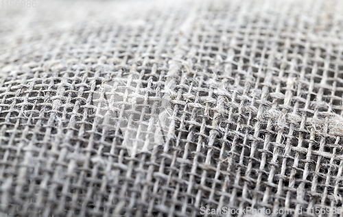 Image of rough gray linen