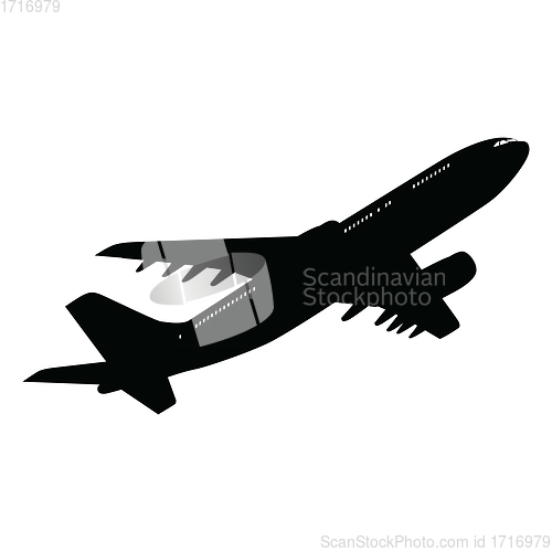 Image of Airplane silhouette