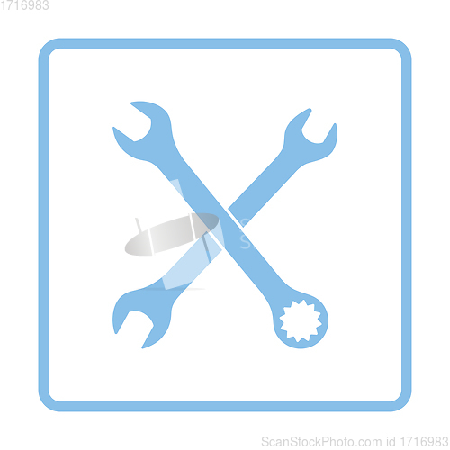 Image of Crossed wrench  icon
