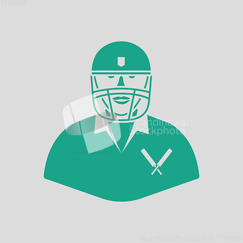 Image of Cricket player icon