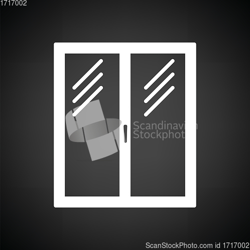 Image of Icon of closed window frame