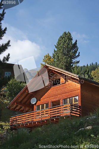 Image of Traditional Alpine cabin