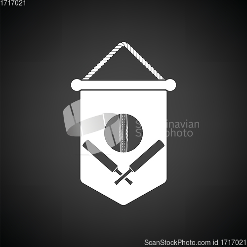 Image of Cricket shield emblem icon