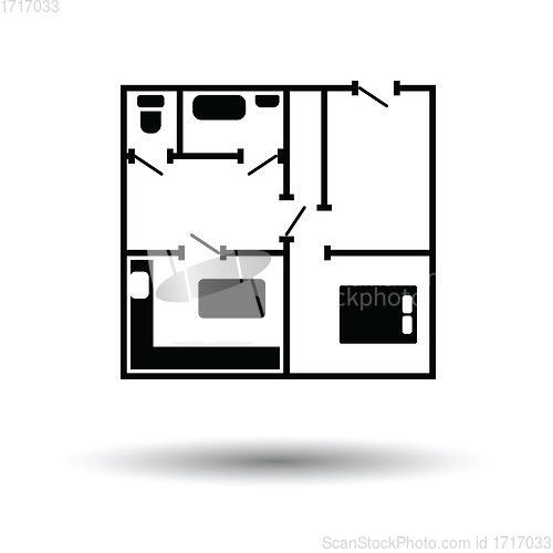 Image of Icon of apartment plan