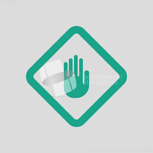 Image of Icon of Warning hand