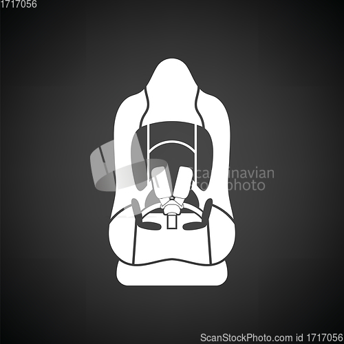 Image of Baby car seat icon