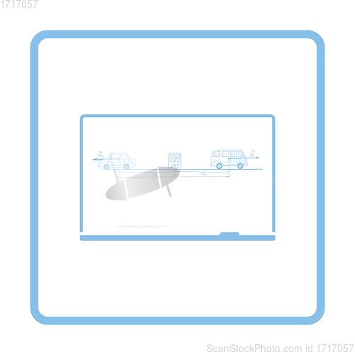 Image of Classroom blackboard icon