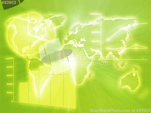 Image of Spreadsheet business charts