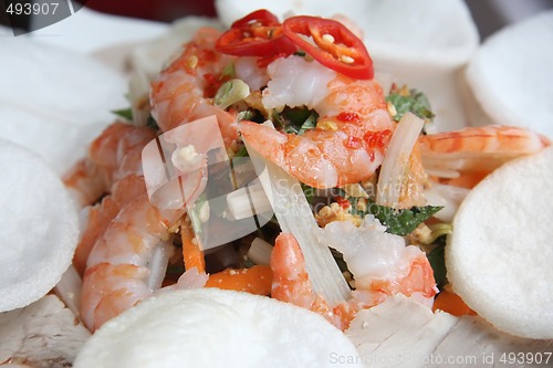 Image of Asian shrimp salad