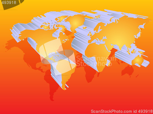 Image of World map
