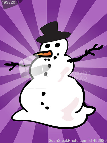 Image of Snowman illustration
