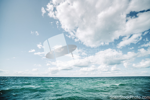 Image of Turquoise water in a cold nordic sea