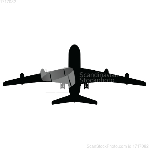 Image of Airplane silhouette