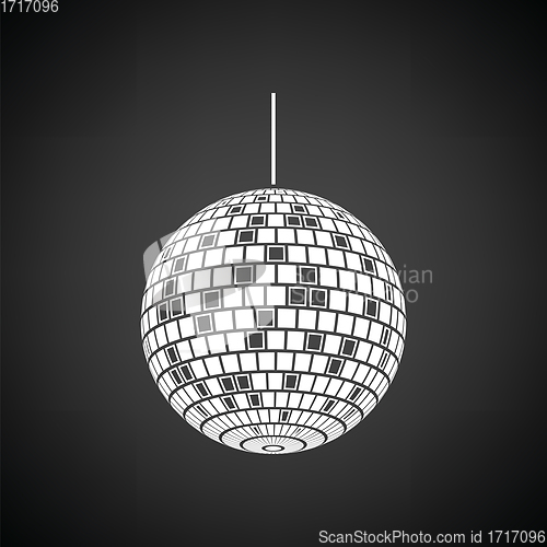 Image of Party disco sphere icon