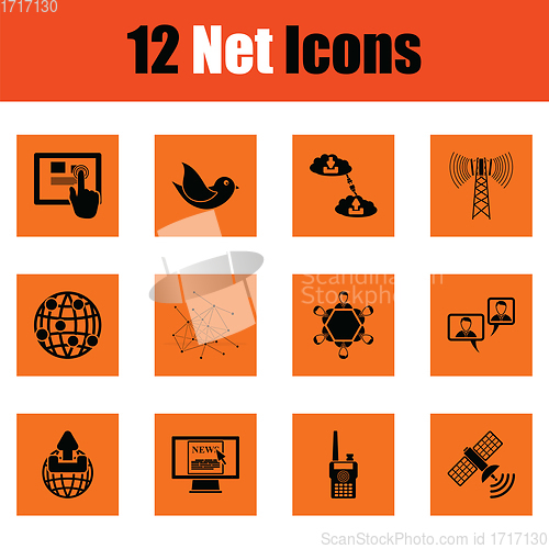 Image of Communication icon set