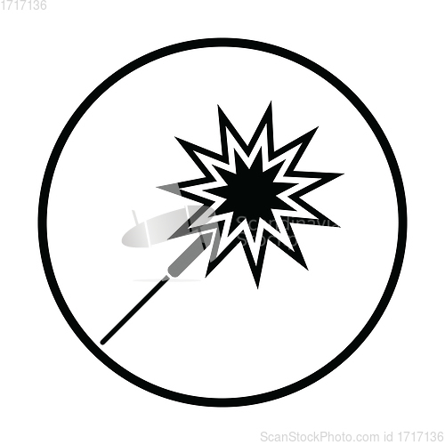 Image of Party sparkler icon