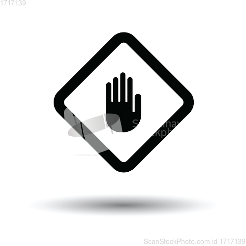 Image of Icon of Warning hand