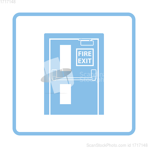 Image of Fire exit door icon