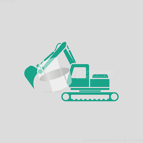 Image of Icon of construction excavator