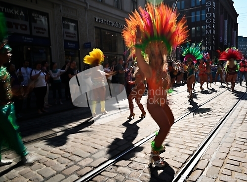 Image of Helsinki, Finland – June 11, 2022: traditional summer Helsinki