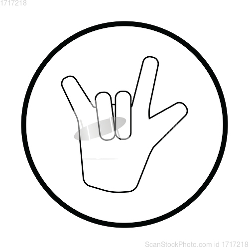 Image of Rock hand icon