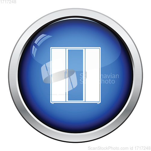 Image of Wardrobe with mirror icon