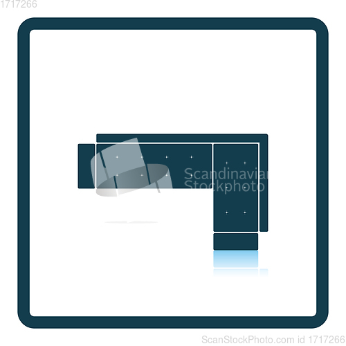 Image of Corner sofa icon