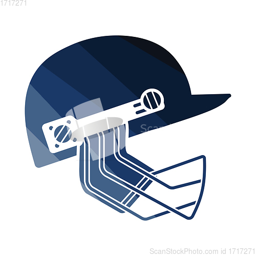 Image of Cricket helmet icon