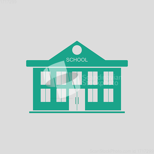 Image of School building icon